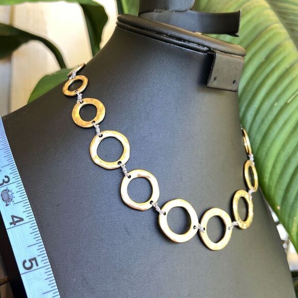 Antiqued Gold Necklace The Sak Jewelry $16ea or bundle 3/ $25 - Picture 3 of 7